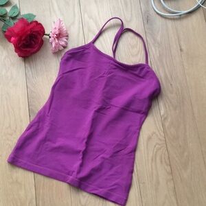 Racer back yoga tank